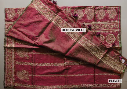 Handmade Calcutta Silk Saree