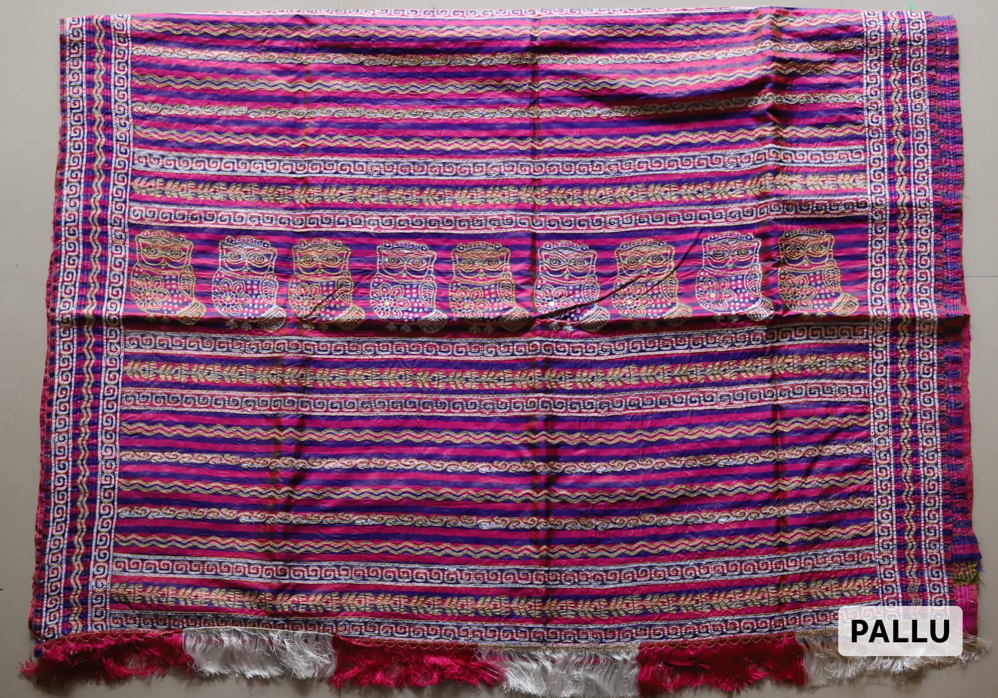 Handmade Calcutta Silk Saree