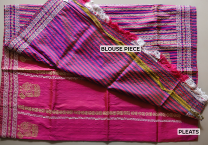 Handmade Calcutta Silk Saree