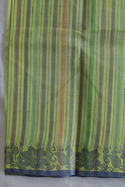 Handwoven Bengal Tant Saree (Tangail Saree)