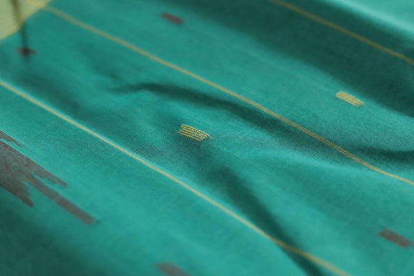 Handwoven Bengal Tant Saree (Tangail Saree)