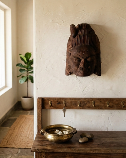 Lord Shiva Wood Carving