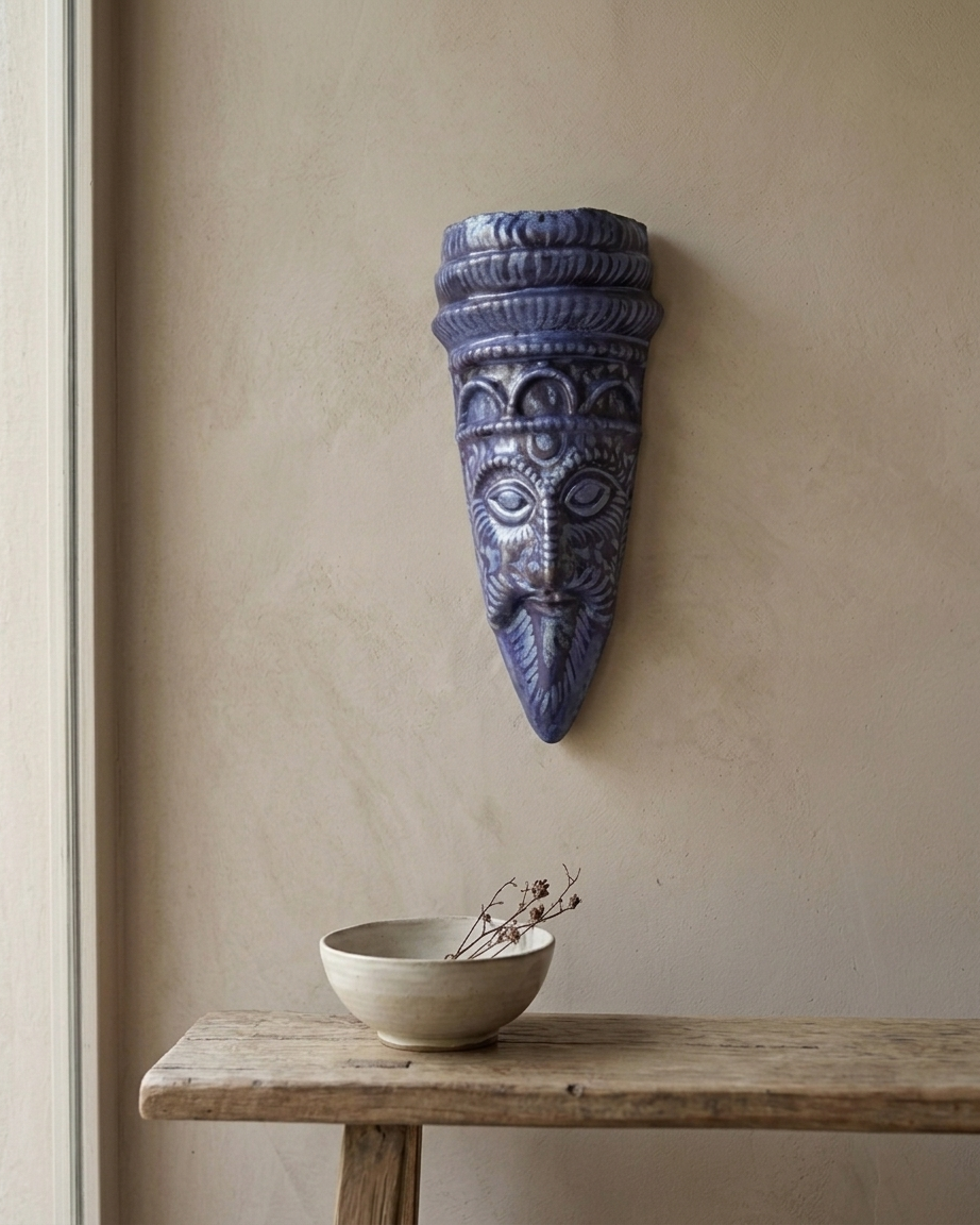 Evil Eye Protection Chhau Mask