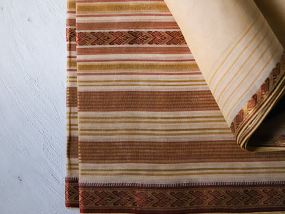 Bengal Handwoven Tangail Dhoti (Dhuti)