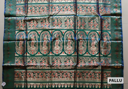 Bengal Handwoven Swarnachari Silk Saree