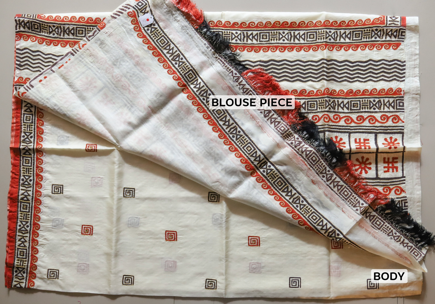 Handmade Calcutta Silk Saree
