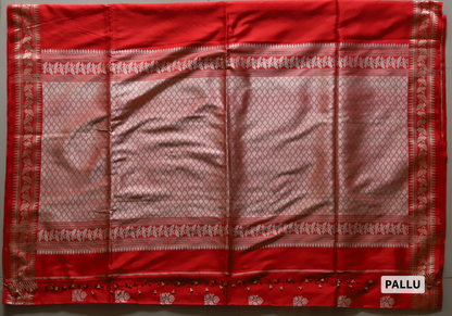Bengal Handwoven Benarasi Silk Saree