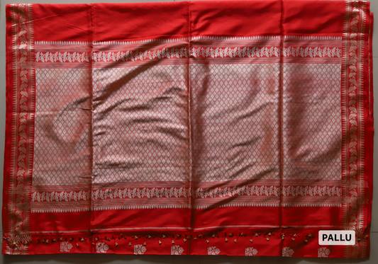 Bengal Handwoven Benarasi Silk Saree