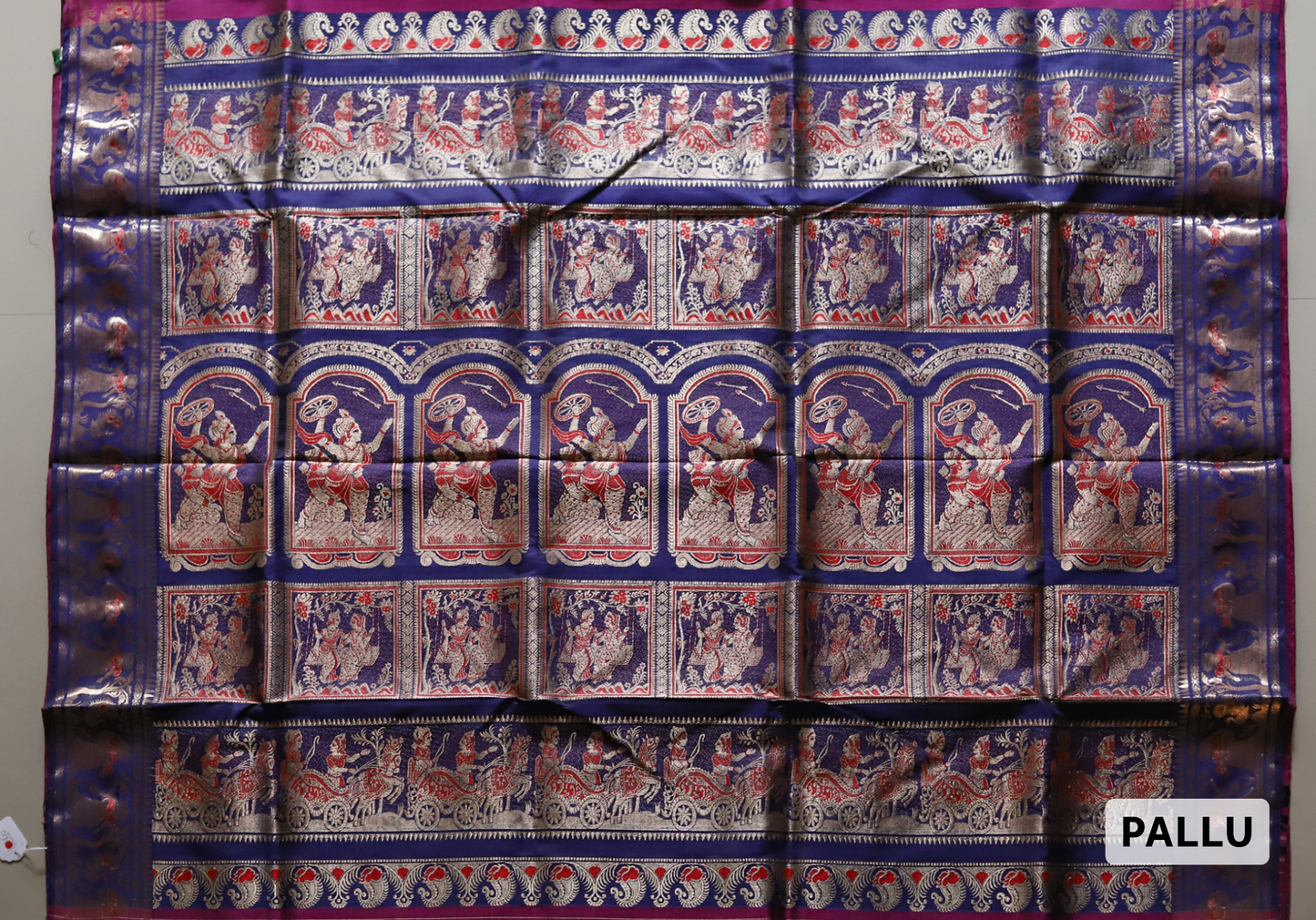 Bengal Handwoven Swarnachari Silk Saree