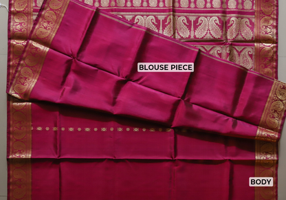 Bengal Handwoven Baluchari Silk Saree