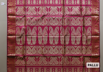 Bengal Handwoven Baluchari Silk Saree