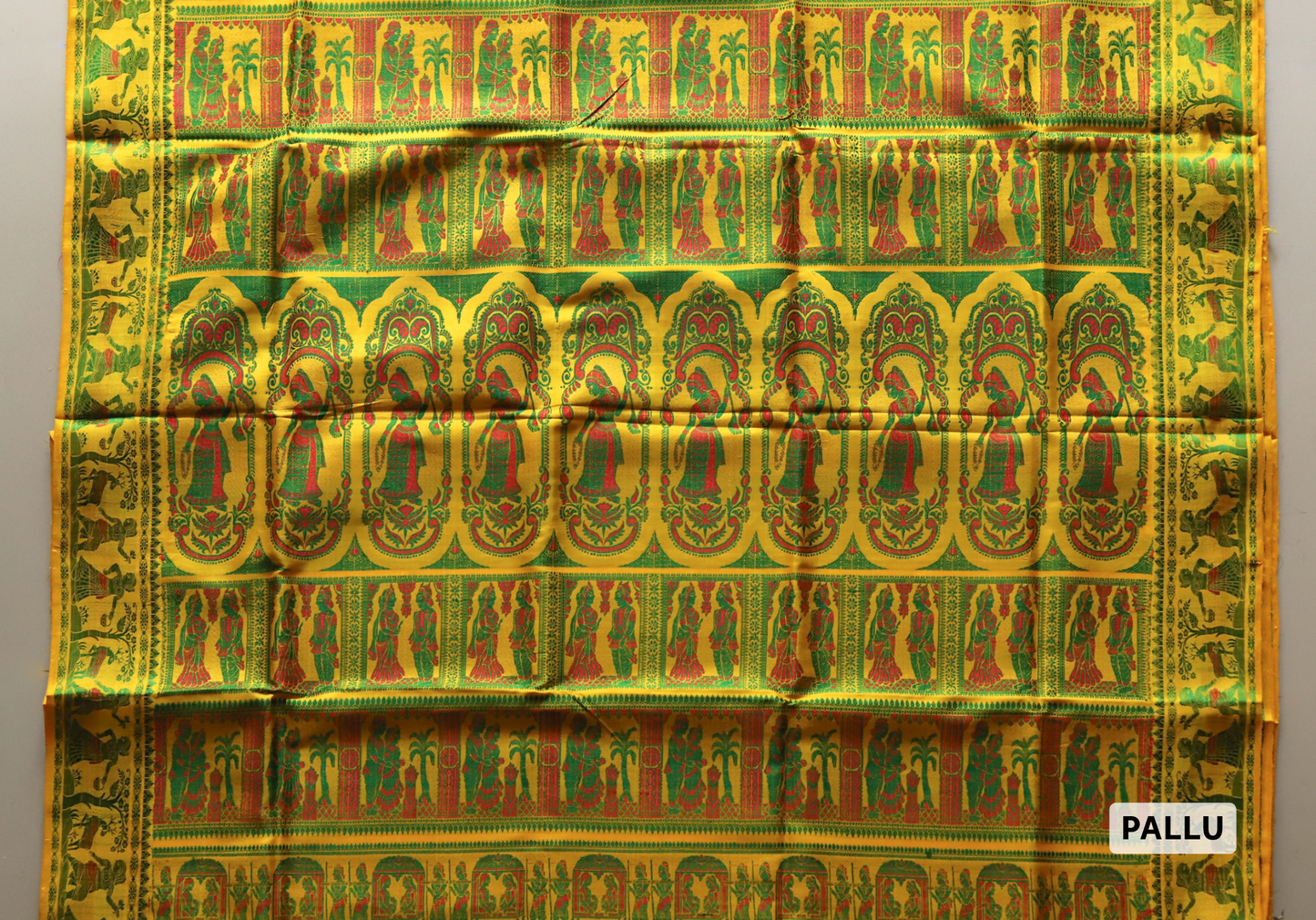 Bengal Handwoven Baluchari Silk Saree