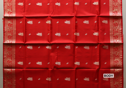 Bengal Handwoven Baluchari Silk Saree