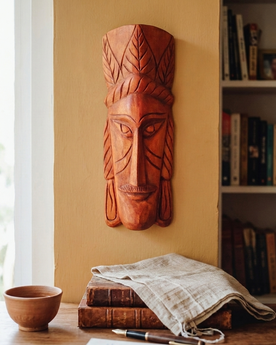 Tribal Mask Wood Carving