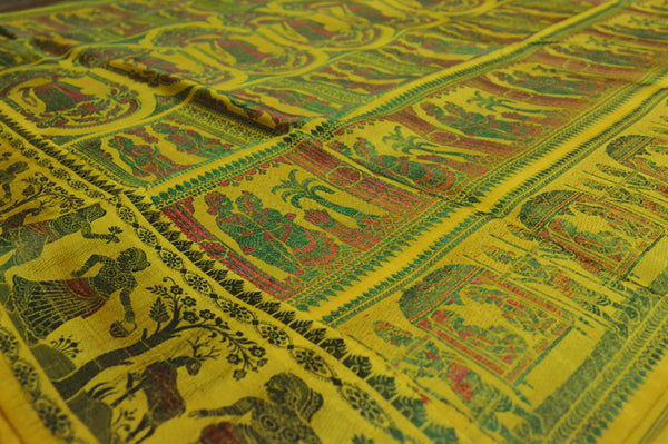 Bengal Baluchari Silk Saree