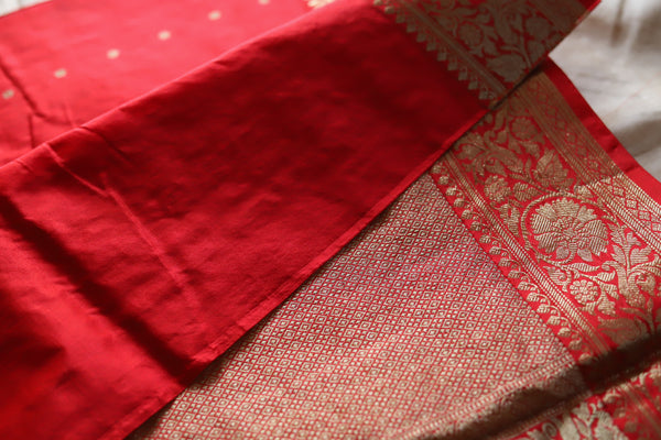 Handwoven Tussar Benarasi Saree