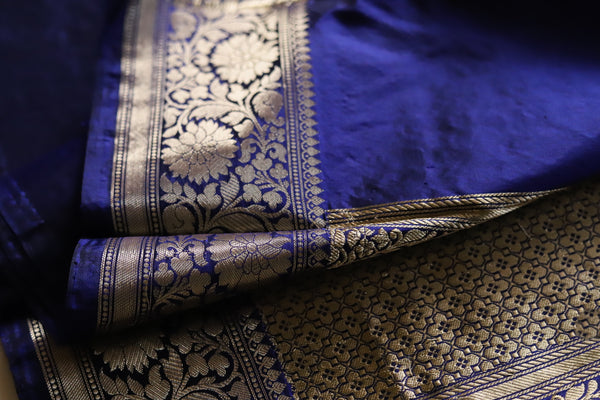 Handwoven Tussar Benarasi Saree