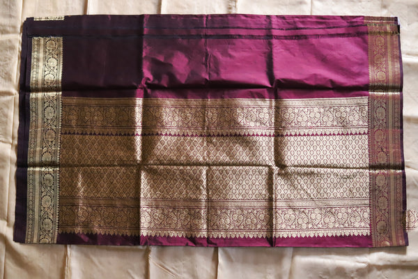 Handwoven Tussar Benarasi Saree