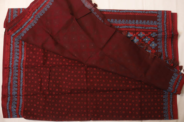 ONE OF A KIND COTTON SAREE