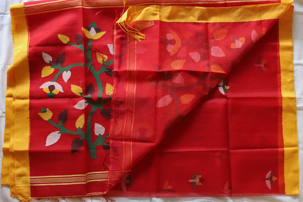 Handwoven Bengal Silk Saree