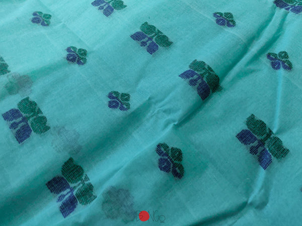 Handwoven Bengal Tant Saree (Tangail Saree)