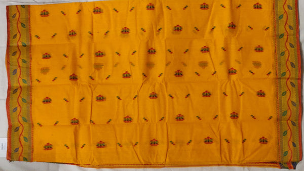 Handwoven Bengal Tant Saree (Tangail Saree)