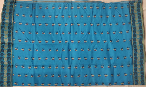 Handwoven Bengal Tant Saree (Tangail Saree)