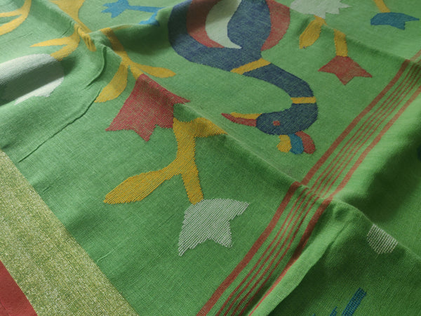 Bengal Linen Saree