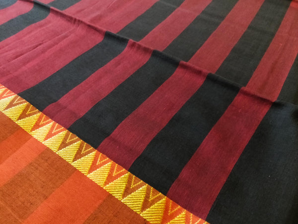 Handwoven Cotton Saree