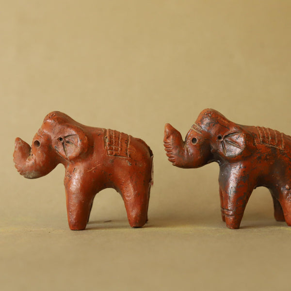 Bengal Terracotta Rustic Elephant