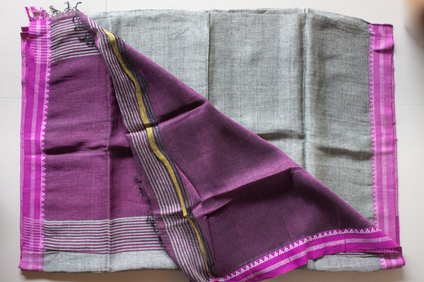 Bengal Linen Saree