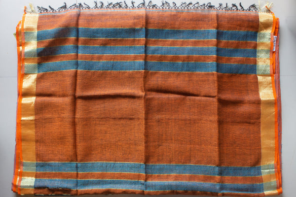 Bengal Linen Saree