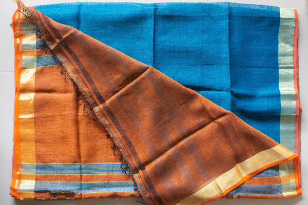 Bengal Linen Saree