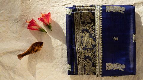 Bengal Baluchari Silk Saree