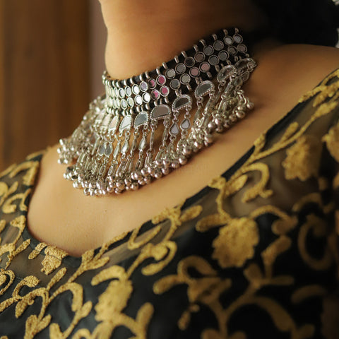 Chanak Oxidised Necklace