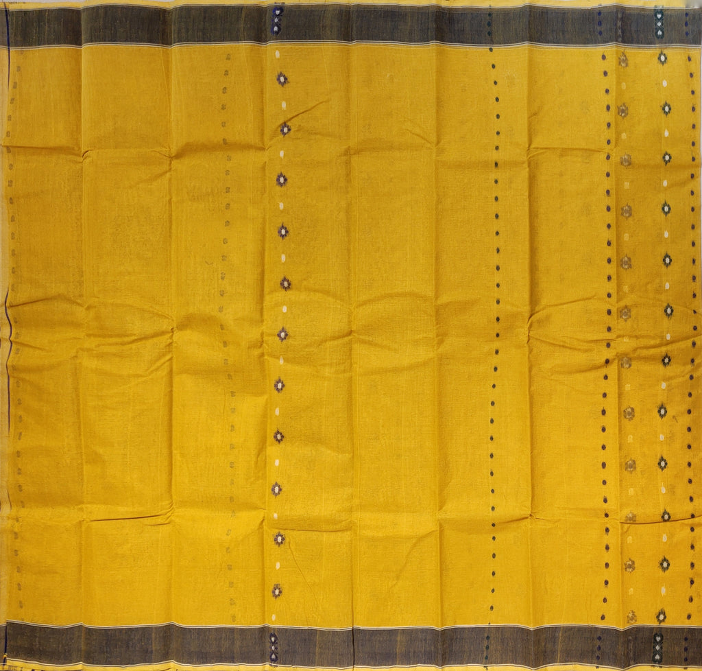 Buy Bengal Cotton Khadi Saree Tant Saris | Handloom Khadi Saree