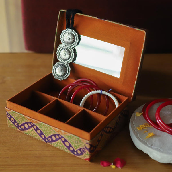 Handcrafted Leather Jewellery Box