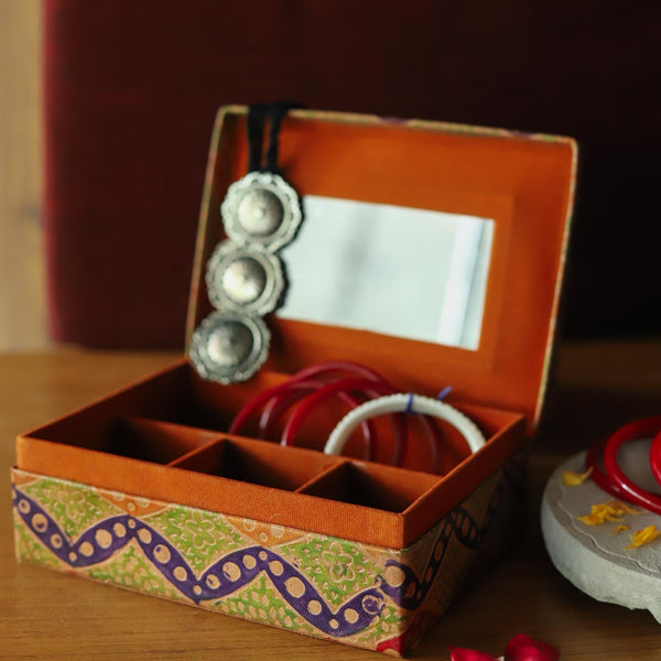 Handcrafted Leather Jewellery Box